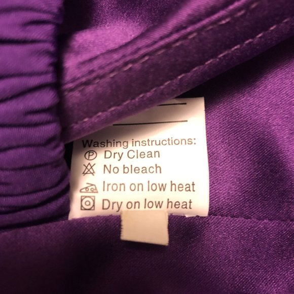 NWOT Strapless Purple Dress with Sweetheart Neckline - Picture 6 of 12